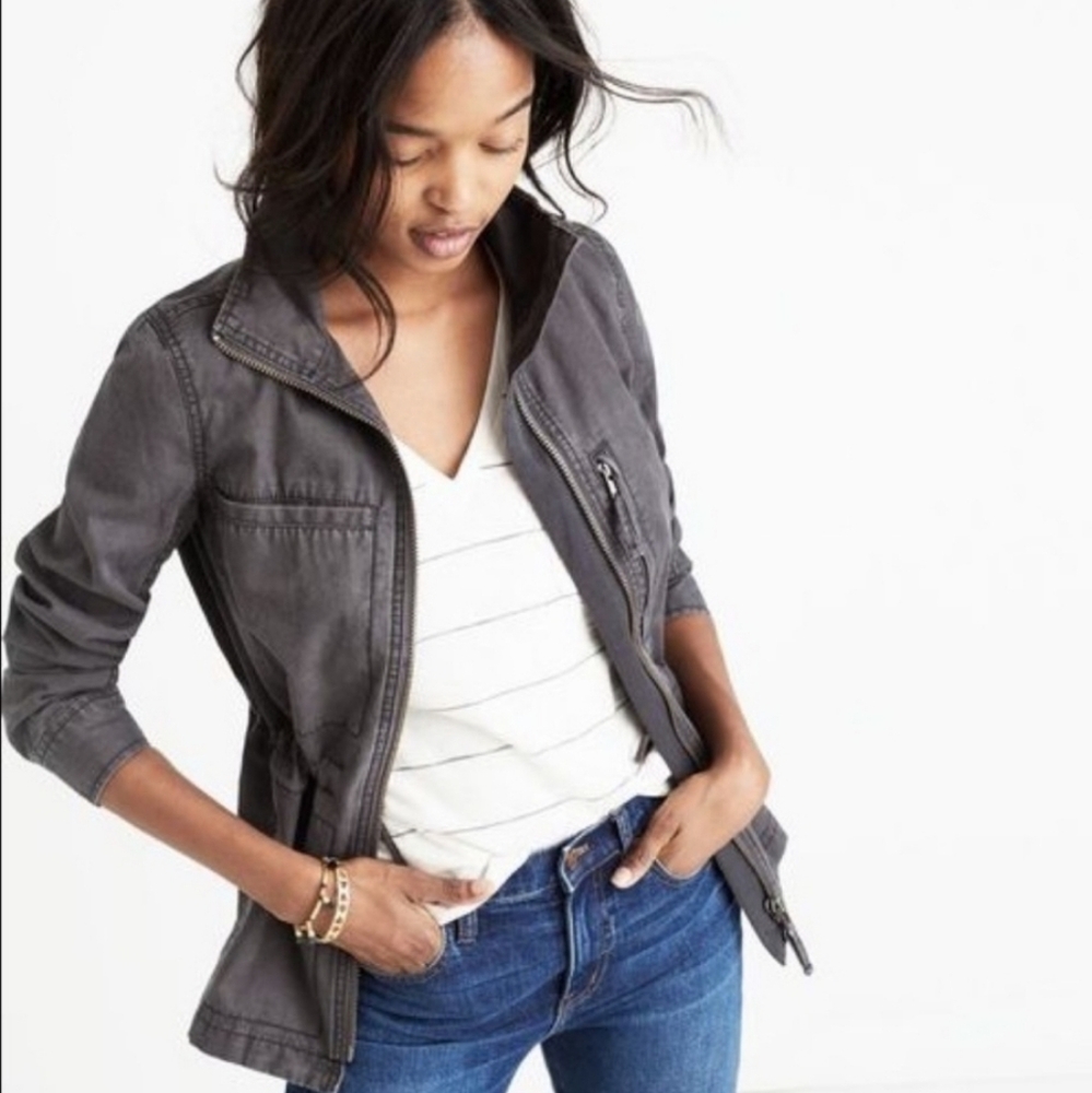 Madewell Zippered Jacket Size XS